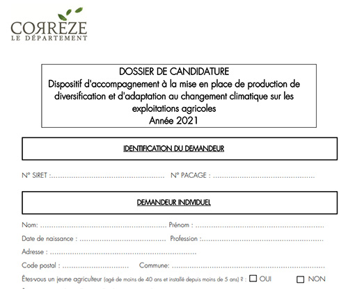 Corrèze_Aide changement climatique 2021-2022
